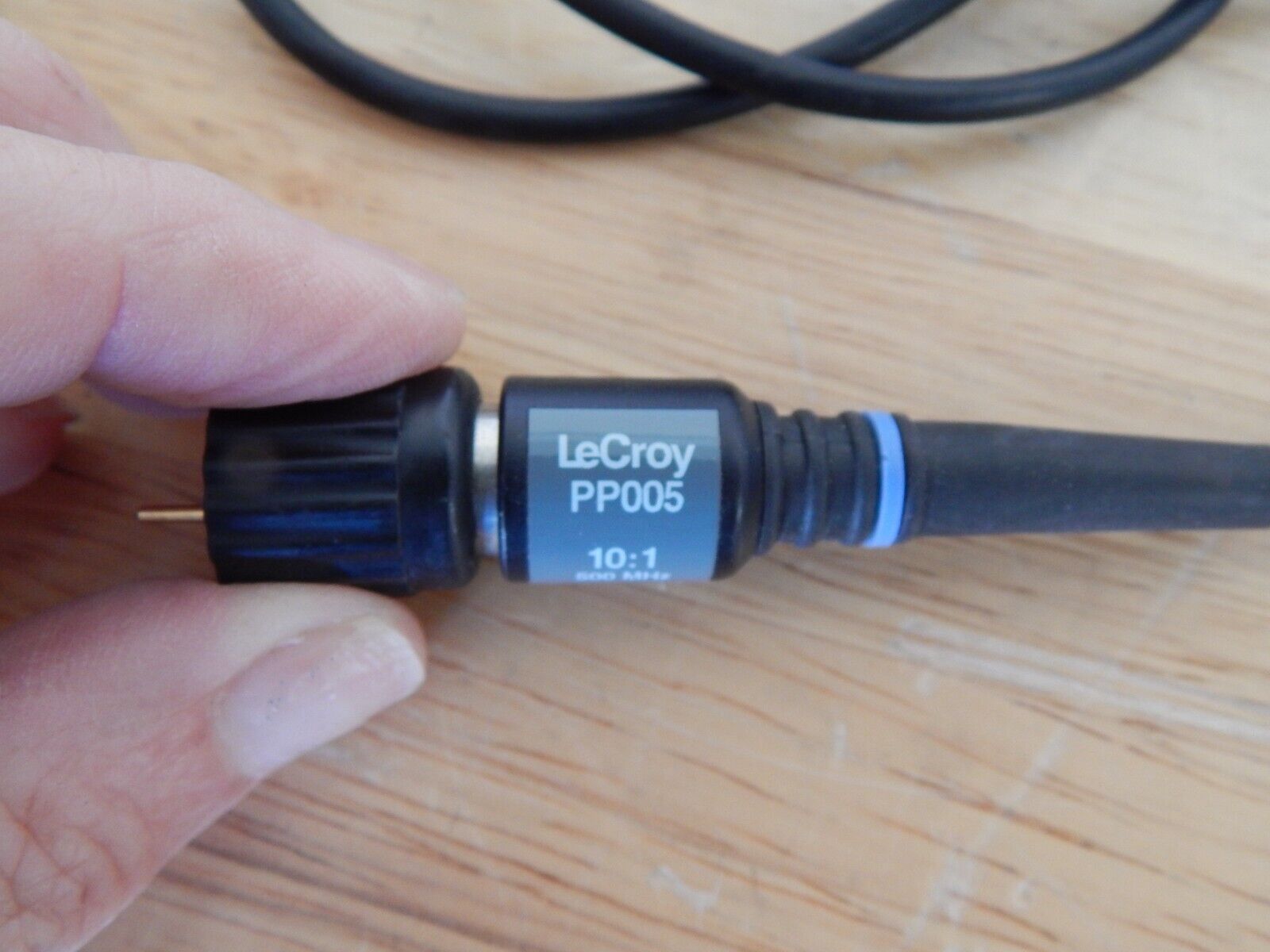 LECROY PP005 Oscilloscope Passive Probe 10:1, 500 MHz, 10MΩ, 11pF, 500V LECROY PP005 Oscilloscope Passive Probe 10:1, 500 MHz, 10MΩ, 11pF, 500V